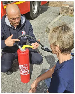 LSI est composée de formateurs issus des Sapeurs-Pompiers 